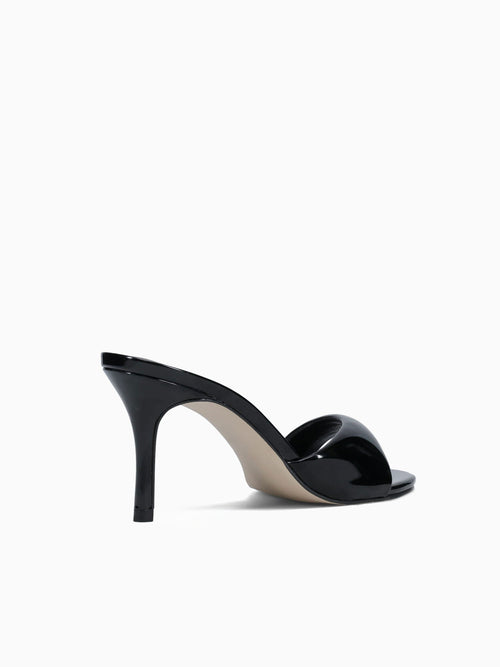 Puffy Black Patent Black / 5 / M