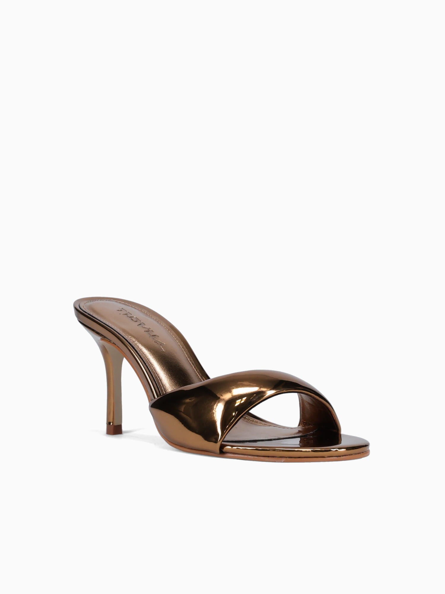 Puffy Bronze Patent Bronze / 5 / M