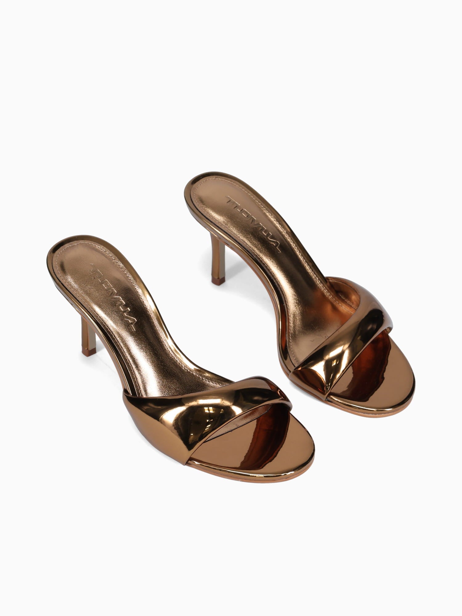 Puffy Bronze Patent Bronze / 5 / M