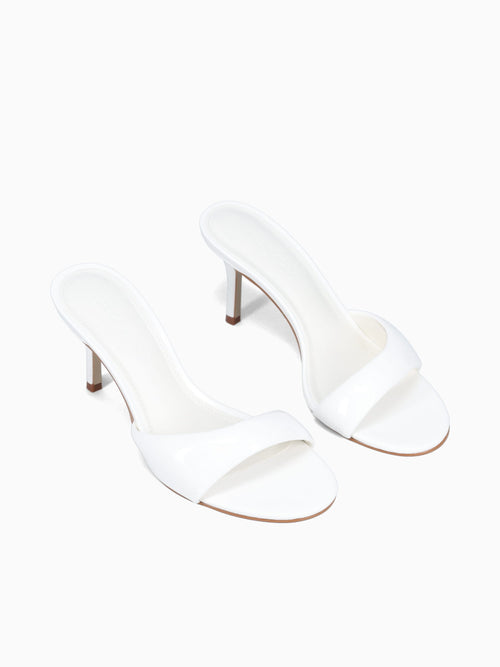 Puffy Cloud White Patent White / 5 / M