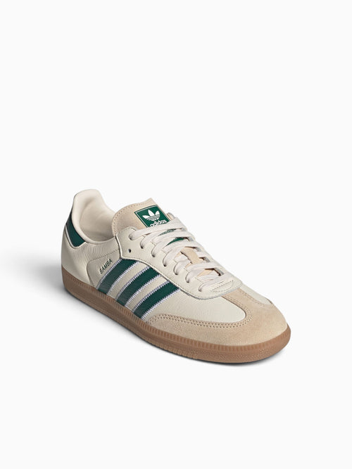 Samba Og Cream White Green leather Off White / 4 / M