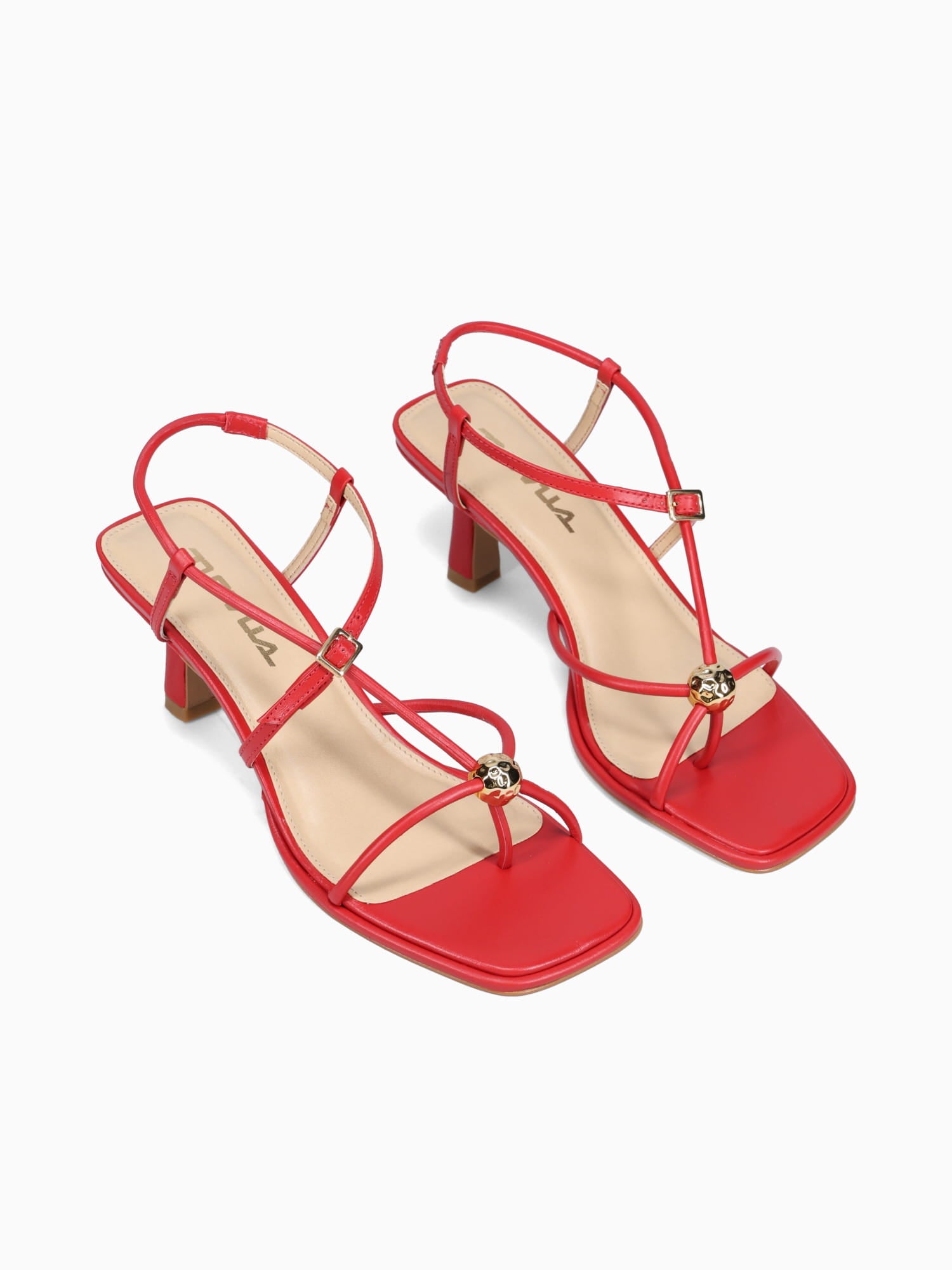 Saray Rouge Red Soft Nappa Red / 5 / M
