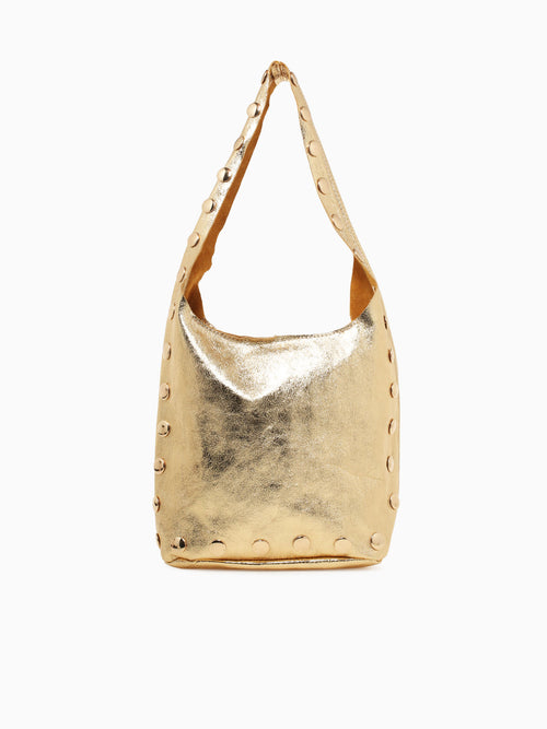 Sacca Frame Shoulder Bag Oro Gold