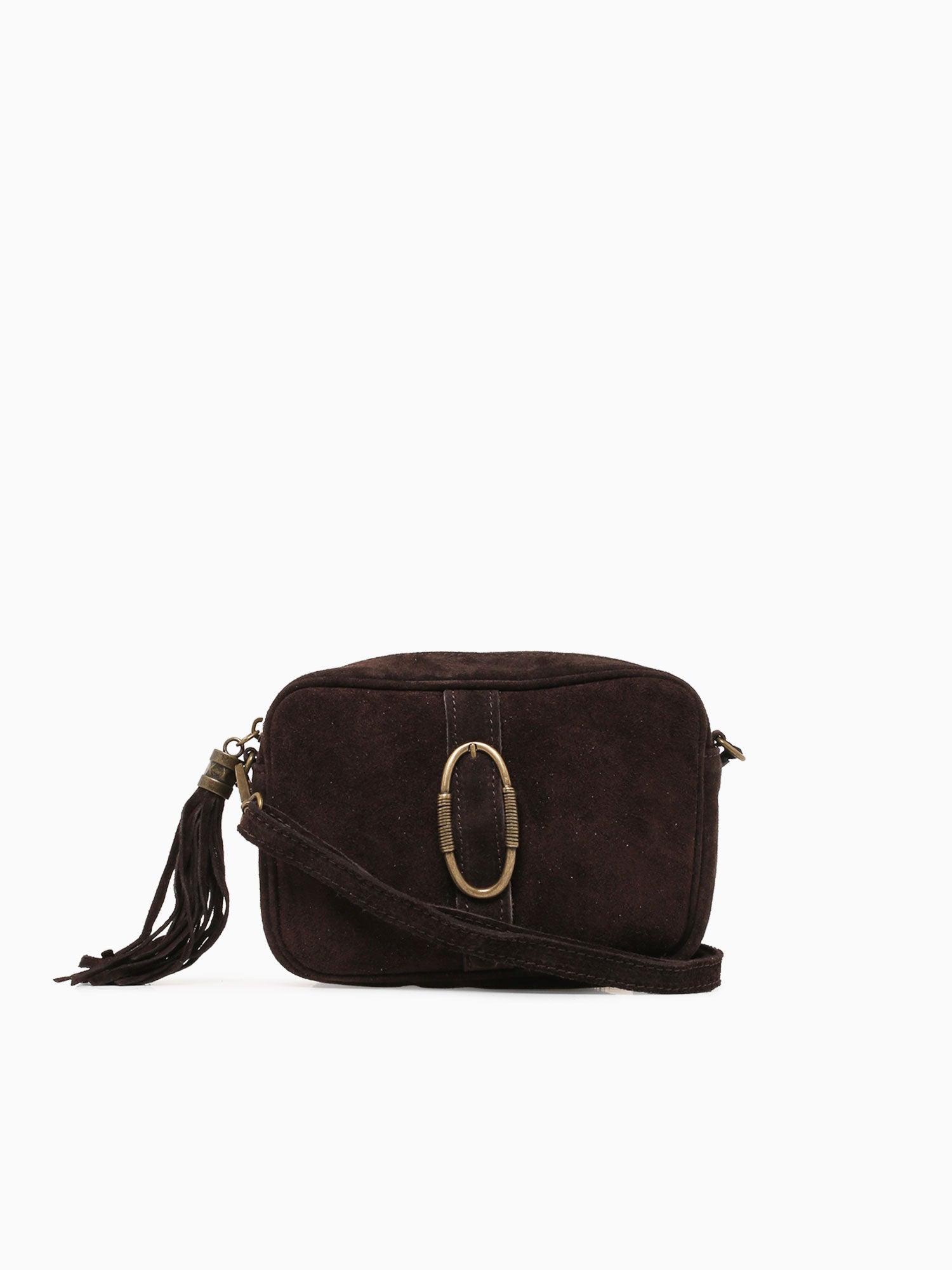 Paris Boho Buckle Crossbody Oro Gold