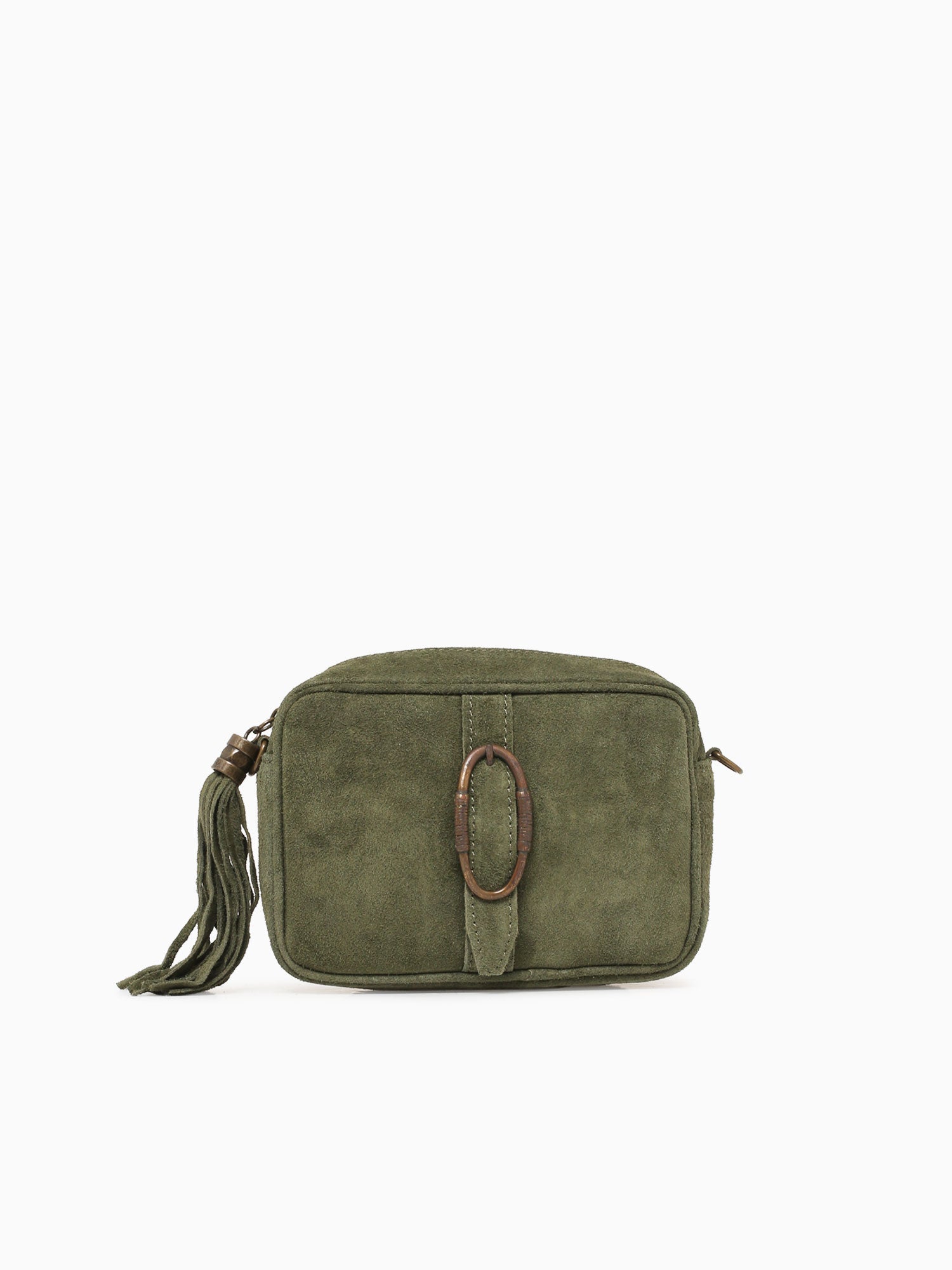 Paris Boho Buckle Crossbody Acciaio Silver