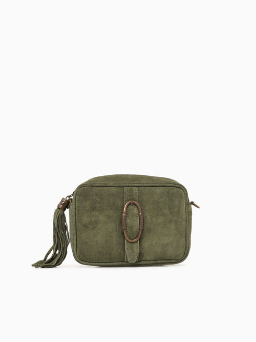 Paris Boho Buckle Crossbody Acciaio Silver