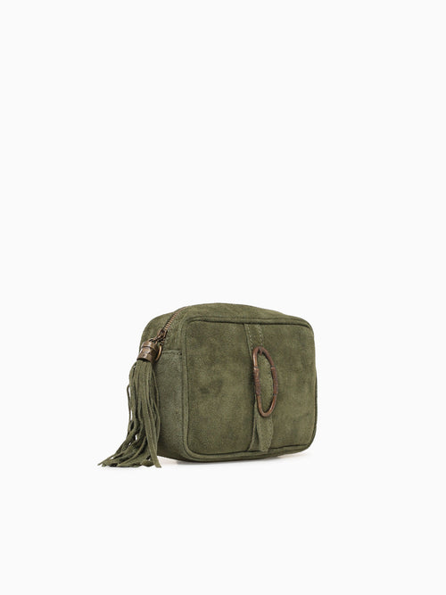 Paris Boho Buckle Crossbody Acciaio Silver