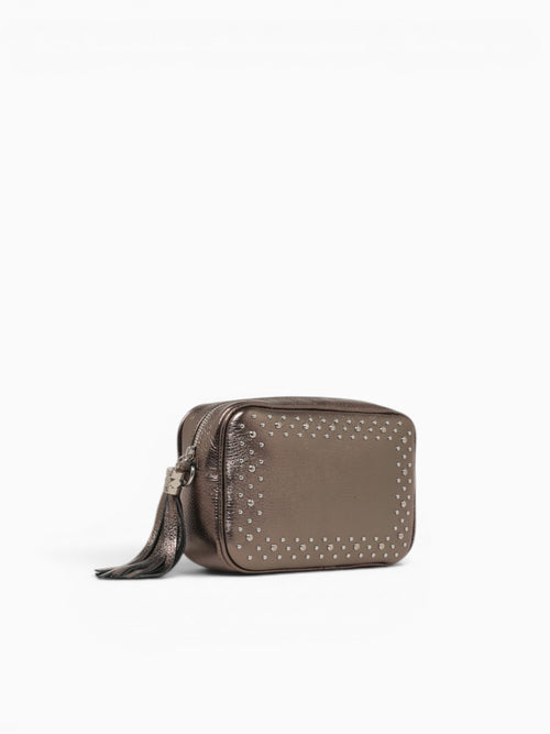 Paris Studs Crossbody Grigio Pewter