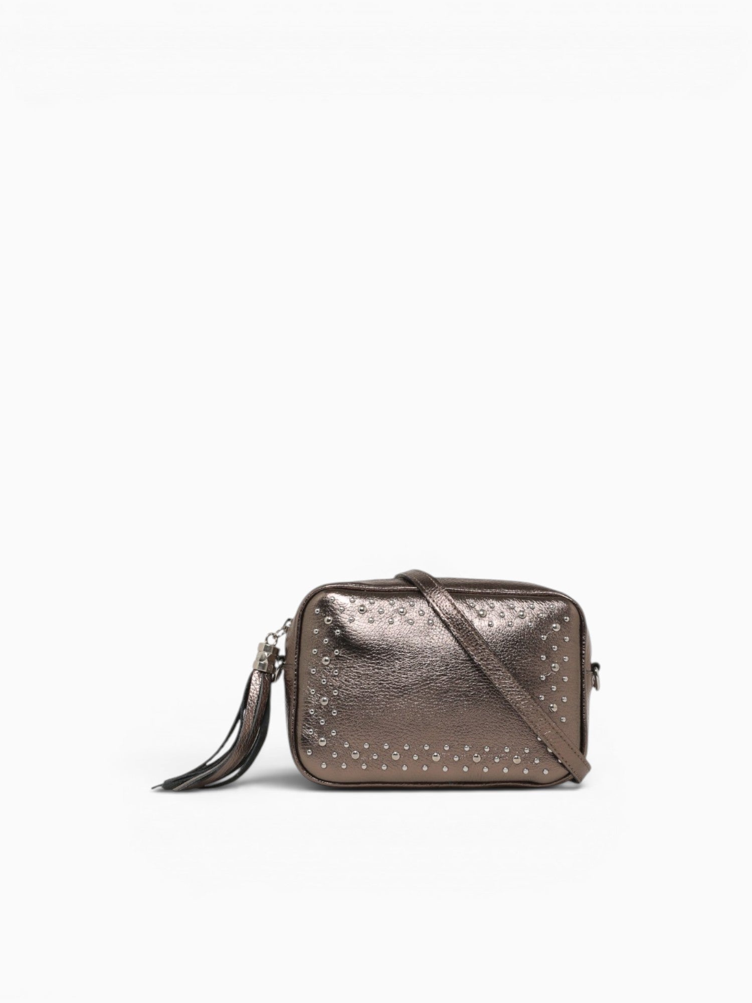 Paris Studs Crossbody Grigio Pewter