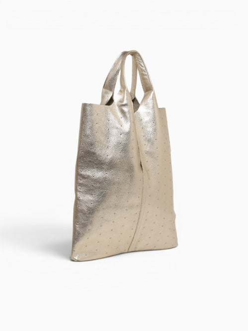 Shopper Middle Cut Platino Gold