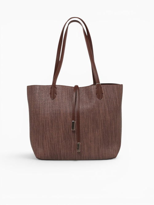 Carryon Tote Brown Brown Brown