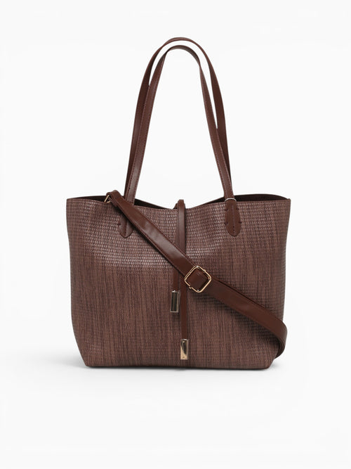 Carryon Tote Brown Brown Brown