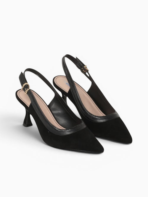 Giorgia Preto Kid Suede Black / 5 / M