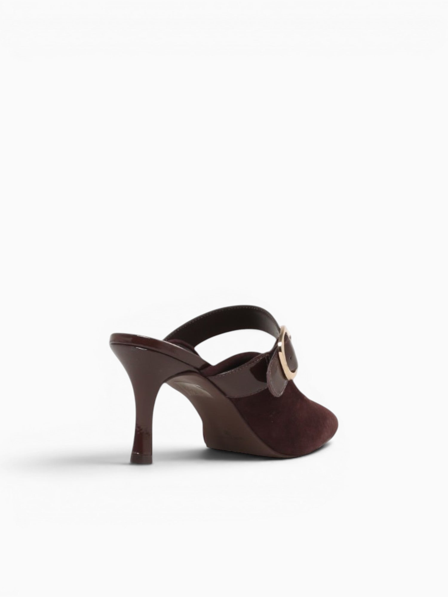 Greta Brown Kid Suede Verniz Brown / 5 / M