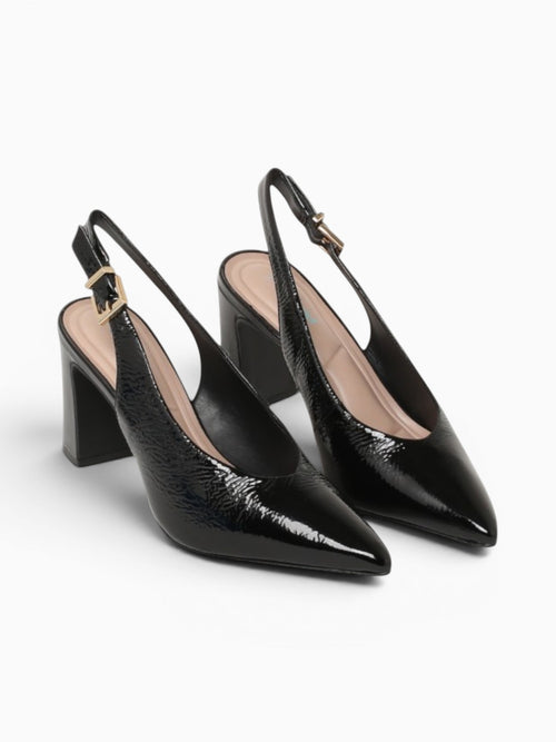 Ginerva Preto Verniz Show Black / 5 / M