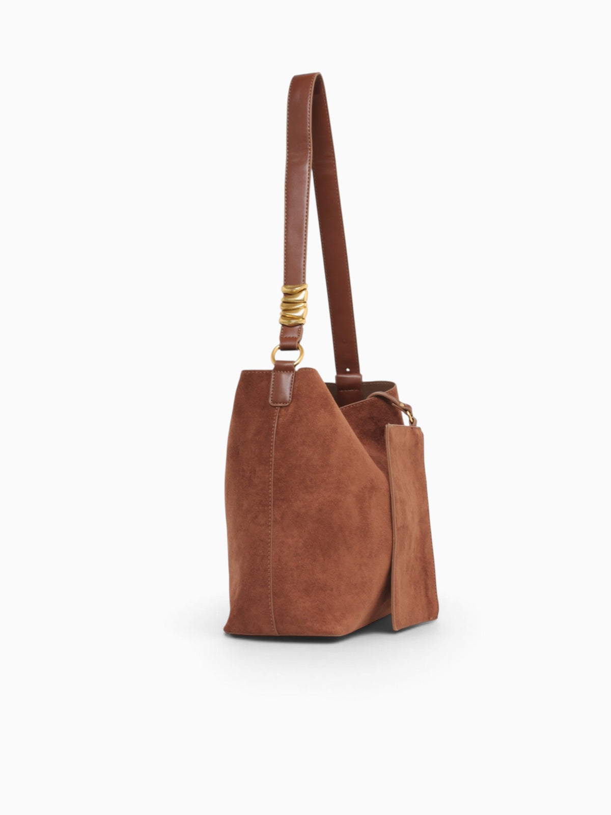 Amber Shoulder Bag Choco Brown Brown
