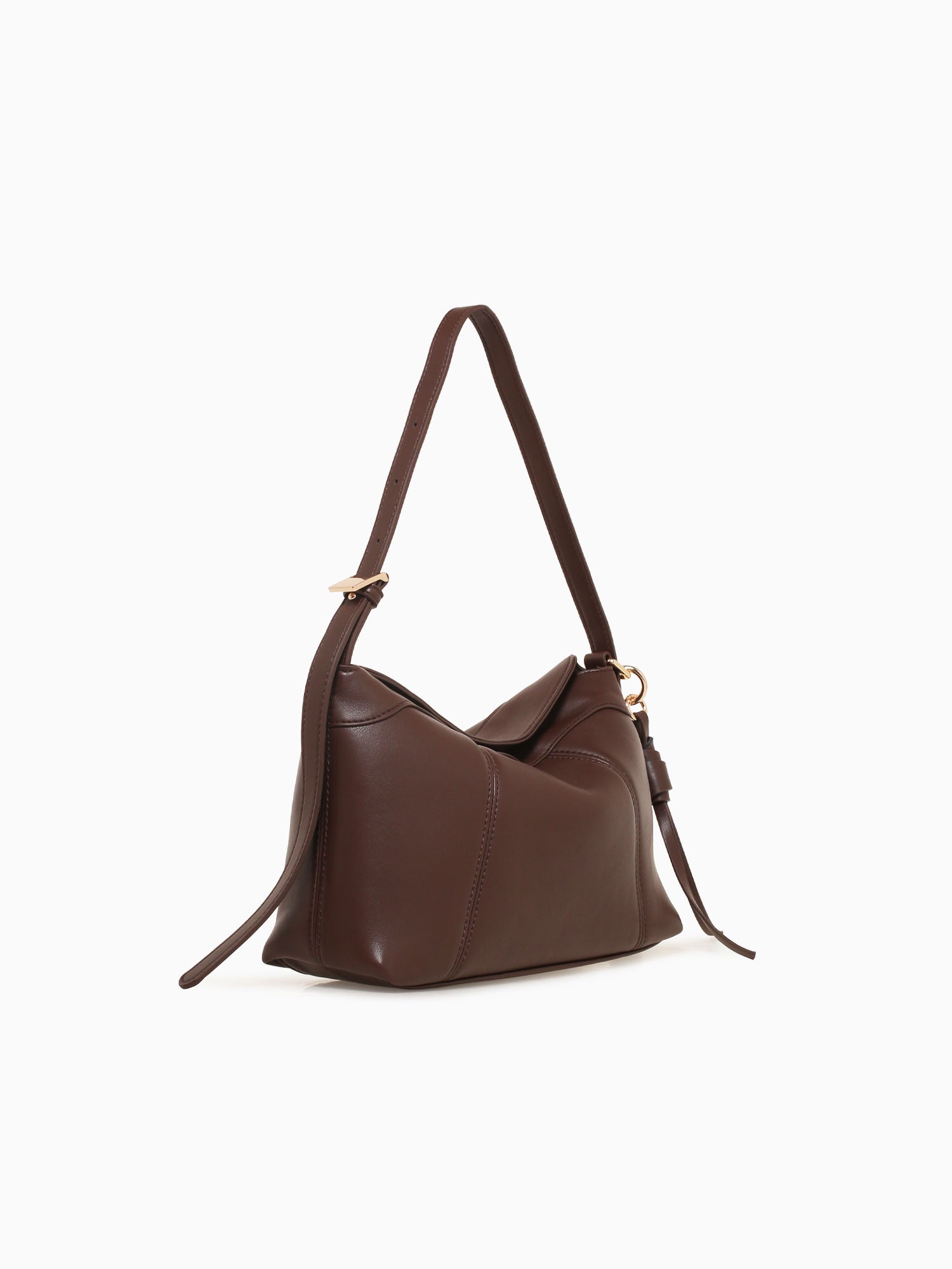 Waylon Shoulder Bag Chocolate Brown