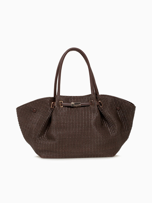 Kaia Tote Chocolate Brown