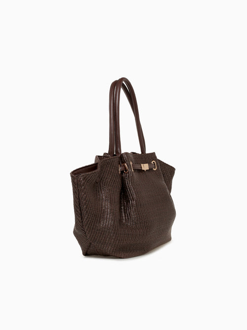 Kaia Tote Chocolate Brown