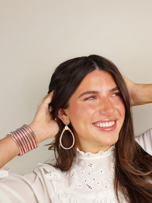 Champange All Weather Earrings Champagne