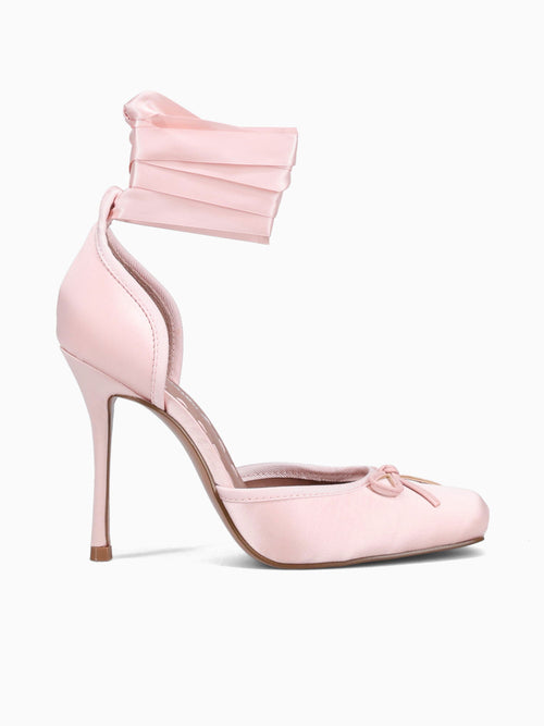 Larina Pink Satin Pink / 5 / M
