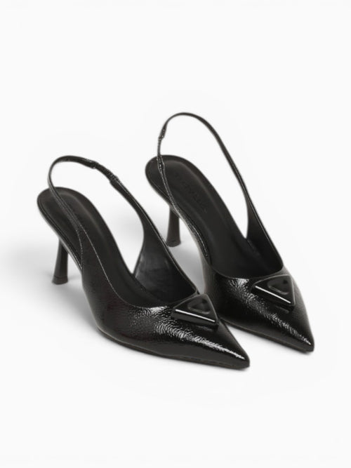 Atlanta 10 Black Zaffiano Patent Black / 5 / M