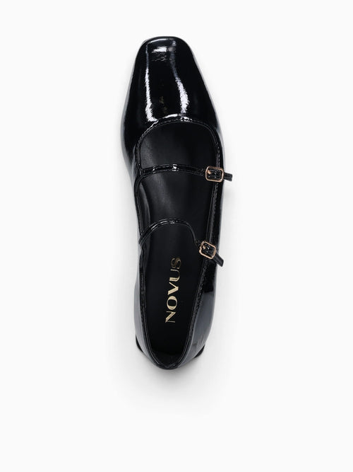 Aksel Black Patent Black / 5 / M