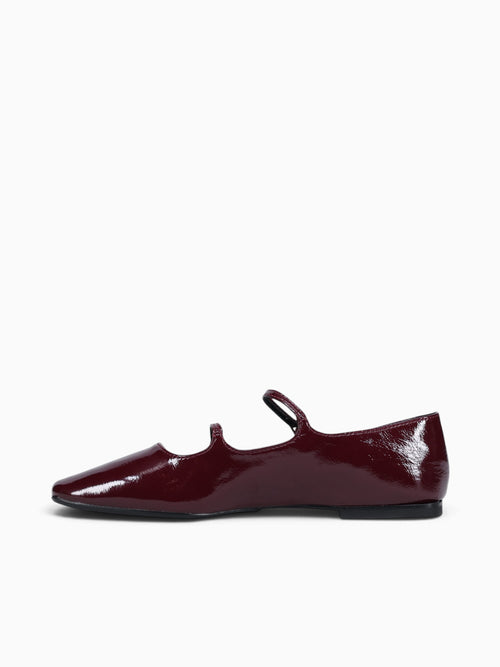Aksel Burgundy Patent Wine / 5 / M