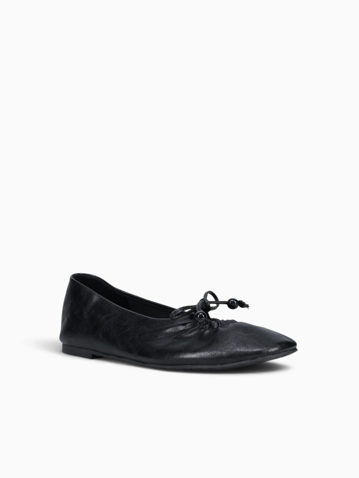 Andy Black Smooth Leather Black / 5 / M
