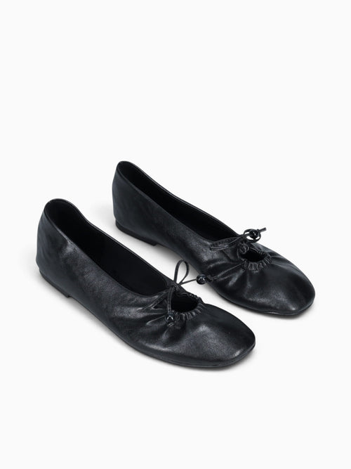 Andy Black Smooth Leather Black / 5 / M