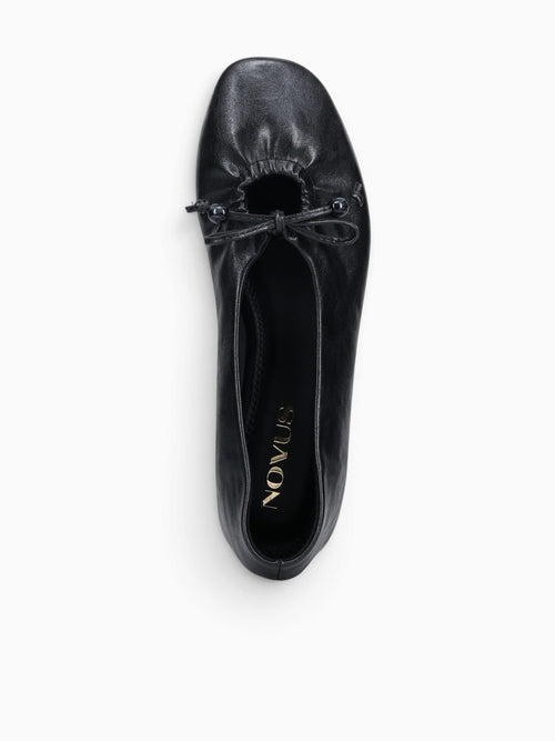 Andy Black Smooth Leather Black / 5 / M
