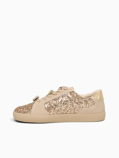 Scarlett Gold Glitter Gold / 5 / M