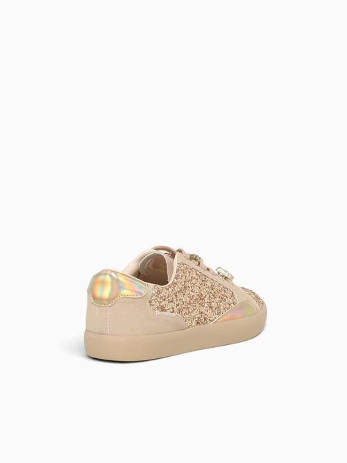Scarlett Gold Glitter Gold / 5 / M
