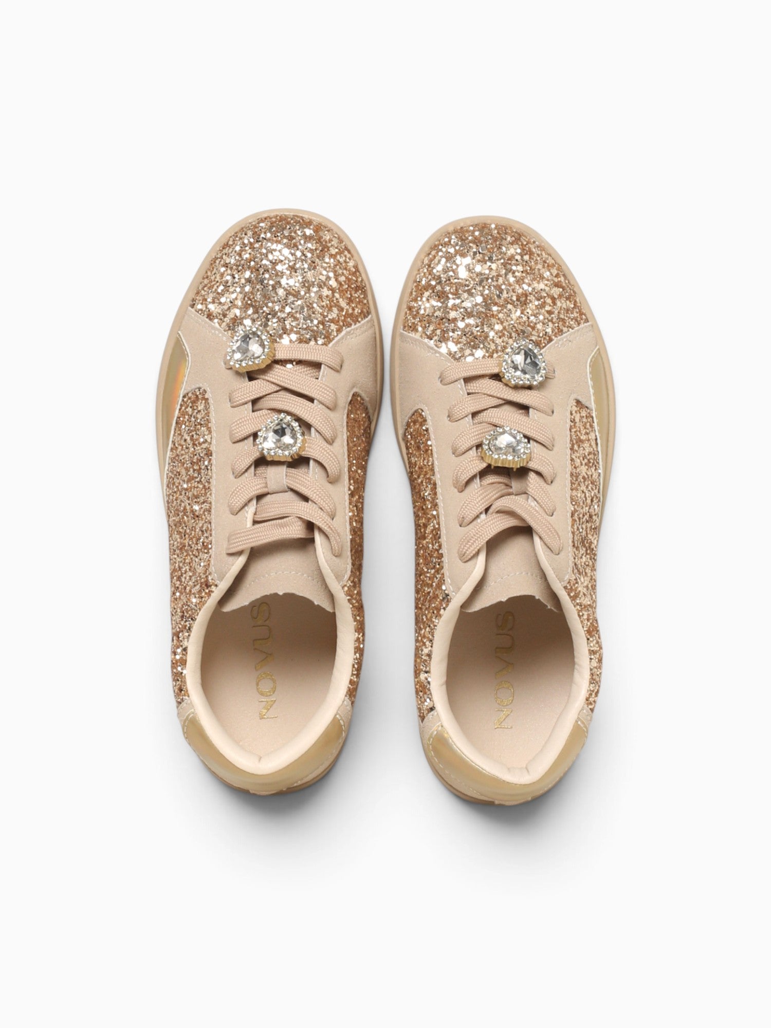 Scarlett Gold Glitter Gold / 5 / M