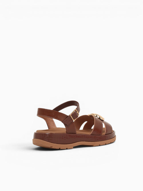 Esther Capuccino Napa Tan / 5 / M