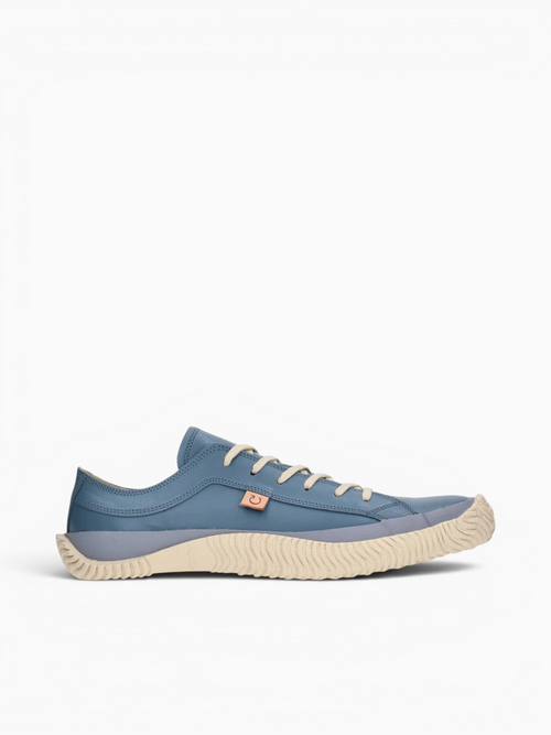 Iconic Grey Blue Leather Blue / 8 / M
