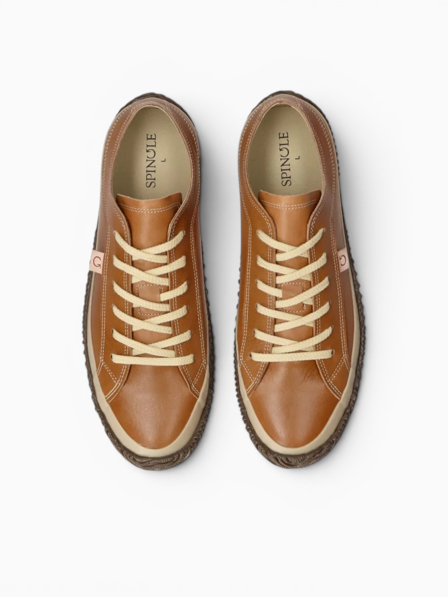 Iconic Light Brown Leather Brown / 8 / M