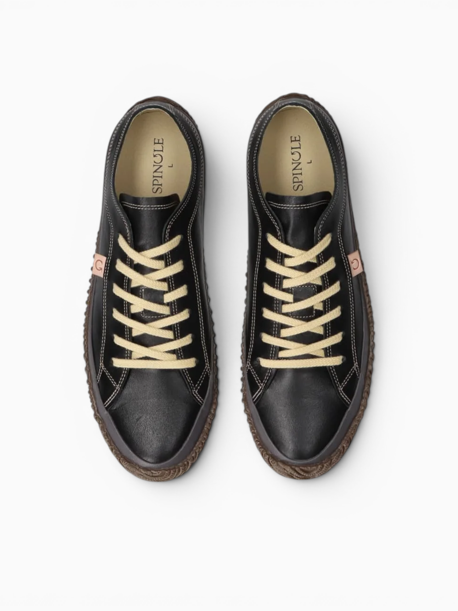 Iconic Black Leather Black / 8 / M