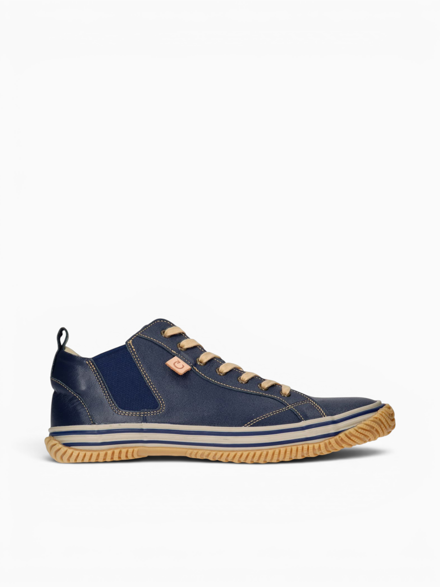 Popular Boot Dark Navy Leather Navy / 8 / M