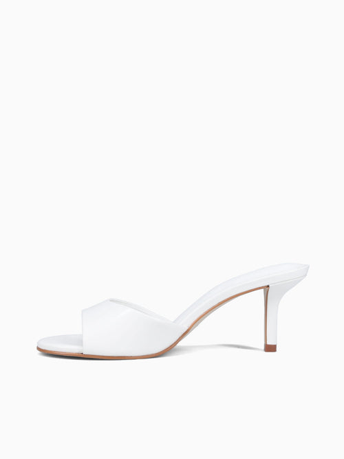 Maarva White Leather White / 5 / M
