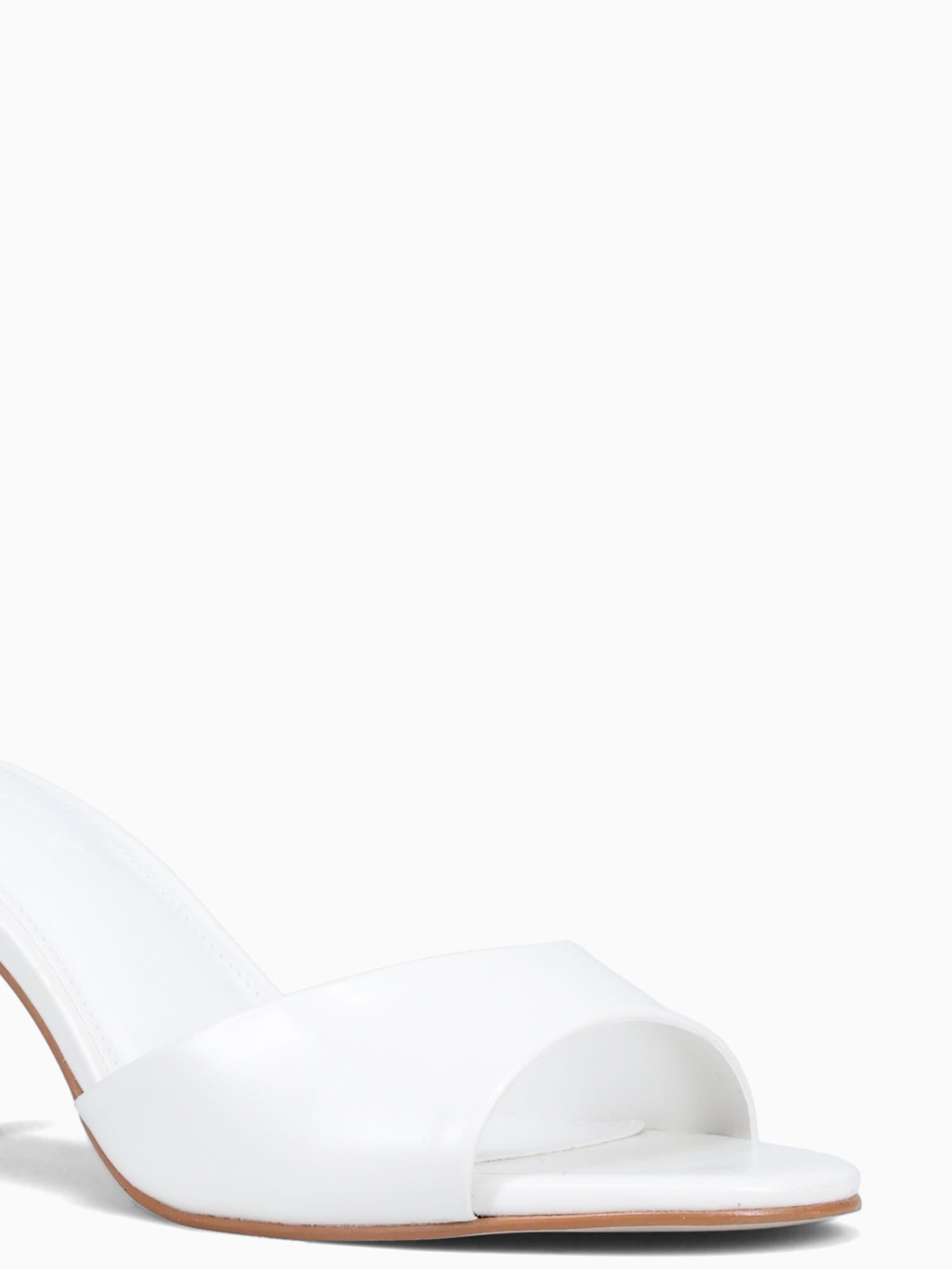 Maarva White Leather White / 5 / M