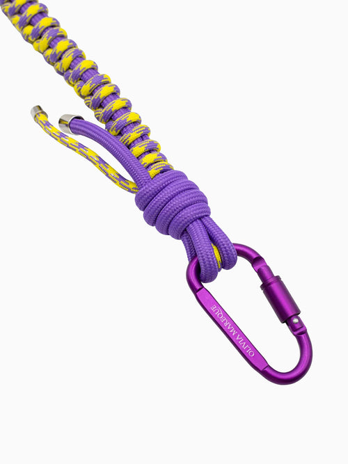 Nylon Chain 60cm Yellow Purple Yellow