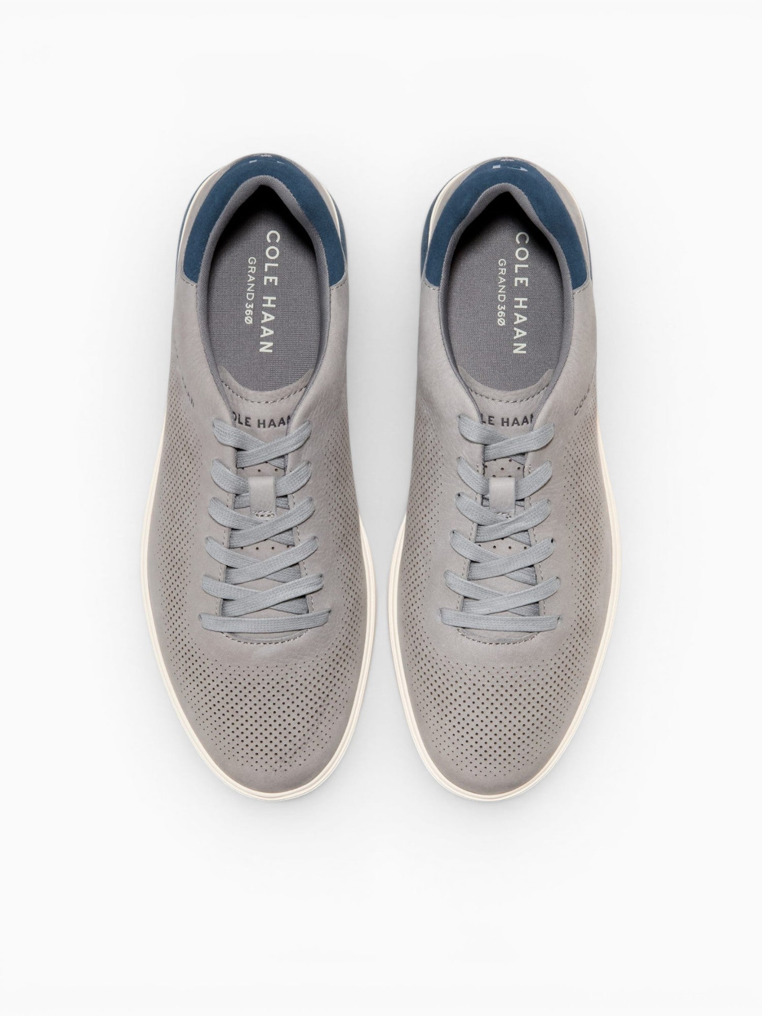 Grandpro Angleace Sea Stone Ivory suede Light Grey / 7 / M