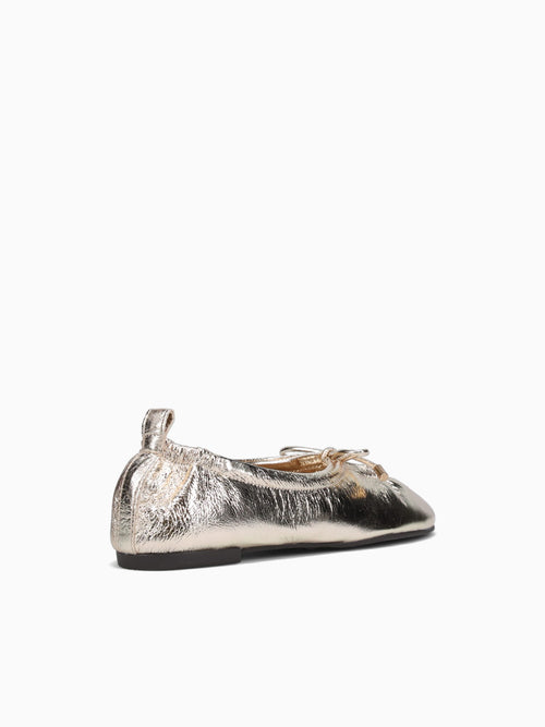 Audrey Platino Leather Gold / 5 / M