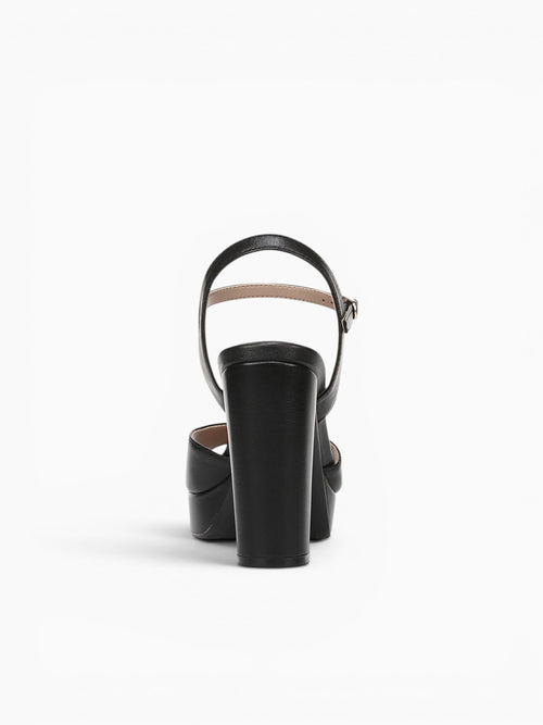 Marigold Black Leather Black / 5 / M