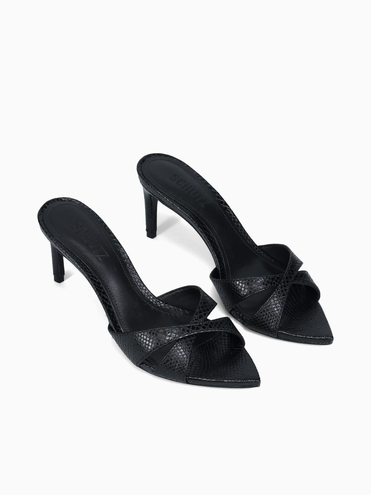 Sophia Black Leather Black / 5 / M