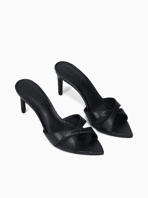 Sophia Black Leather Black / 5 / M