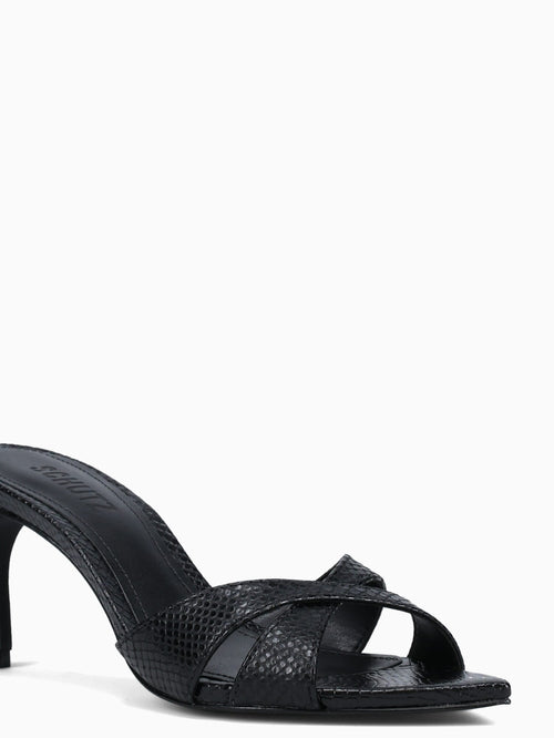 Sophia Black Leather Black / 5 / M