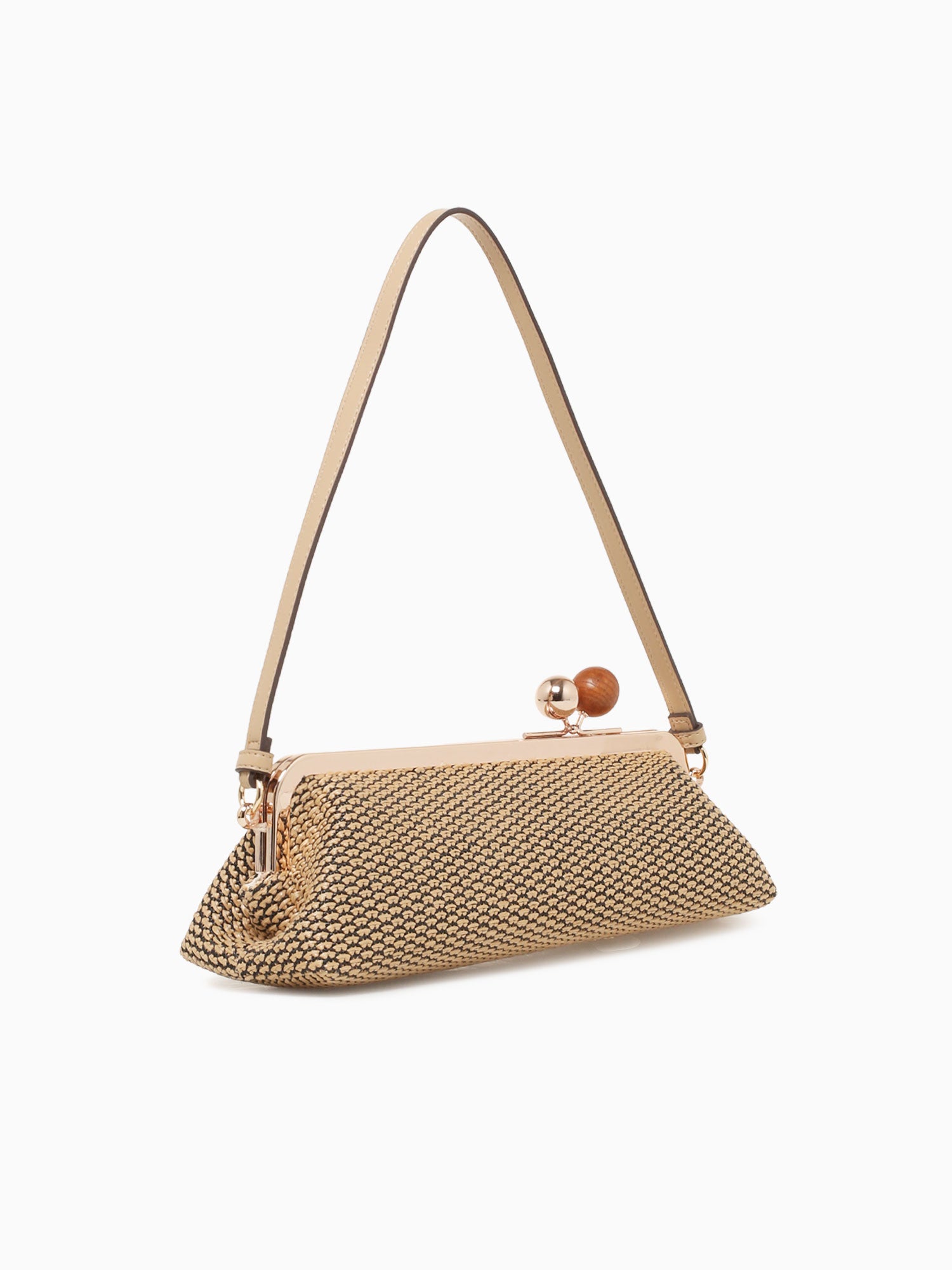 Ambriaa Shoulder Bag Natural Natural