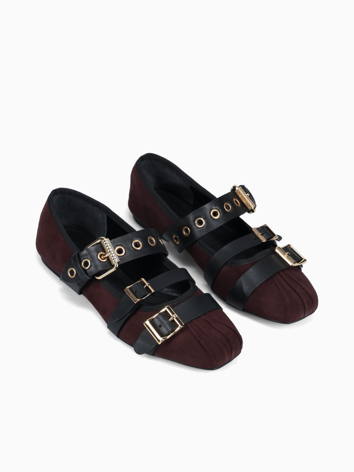 Sevyn Maplewood Black Suede Leather Black / 5 / M